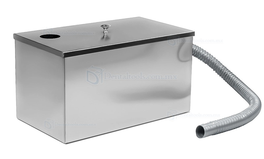 Tanque decantador de yeso dental de acero inoxidable con filtro de 5 capas